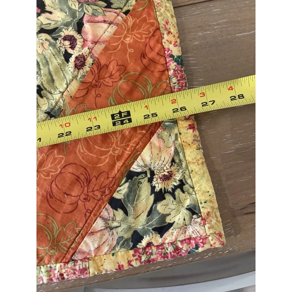 Handmade Patchwork Autumn Table Runner~28